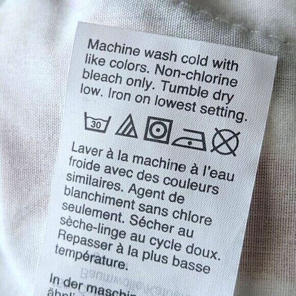 Madewell linen blend Pants Multicolor Striped Wide Leg pockets Womens Size S - Picture 8 of 10